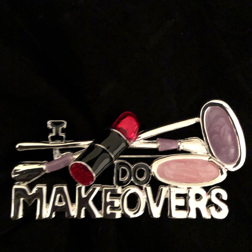 I do makeover brooch in silver